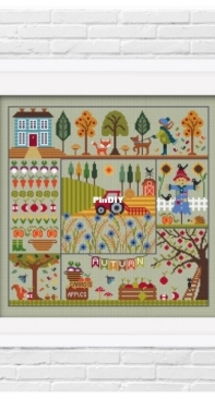 Little Dove Designs - A Stitch For All Seasons - Autumn PCS