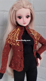 BJD Autumn Cardigan - Lea Brook