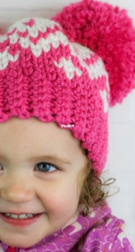 Winding Road Crochet - Lindsey Dale - Double Pom Pom Crochet Hat - Free