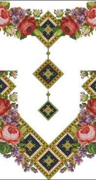 Merejka - 12-05 Embroidered Shirt XSD