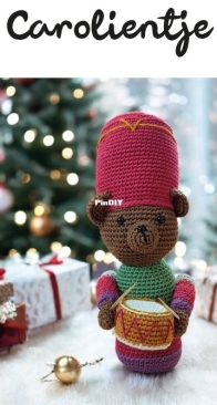 Caros Atelier - Caroline Lucke - Carolientje Christmas CAL 2024 - Bear - Beer - Dutch