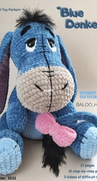 Baloo hand - Alice Shop Toys - Ekaterina Zueva - Blue Donkey