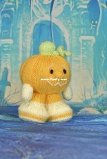 Knitting by Post - Double knit Pumpkin