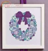 Baubles and Bows by Maria Diaz from Cross Stitcher 285 PCS