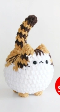Big Bebez - Yun Young Lee - Pong Dang the Cat (yellow-brown)