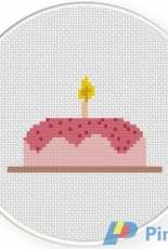 Daily Cross Stitch  - Happy Birthday