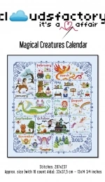 Cloudsfactory - Magical Creatures Calendar - Spanish XSD