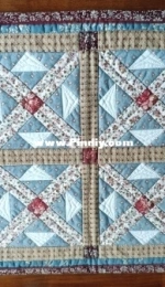 Colourful place mat