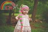 Newborn Knots - Amanda Chapman -  18 Crochet Long Tailed Pixie Elf Baby Hat