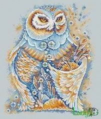 ArtStitch LadyD - Snowy Owl by Daria Smirnova