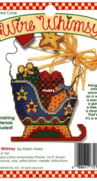 Dimensions - Wire Whimsy - 72190 - Sleigh Whimsy by Karen Avery