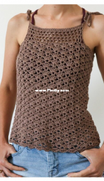 Michelle Greenberg - Water Lily Lace Top - Free