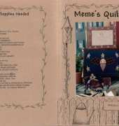 Memes Quilts - Patience Stitchery