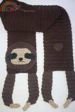 Crochetions - Shelley Brown - Sloth Scarf