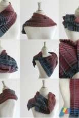 Ms Williams Knits-Train Track Neckwarmer by Robyn Williams - Free