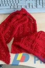 Stephieface-Girl Genius: Experiment #1213 Scarf by Steph Conley-Free