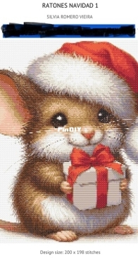Christmas Mice 1 By Silvia Romero Vieira - Free