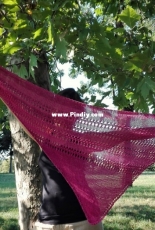 Notte di Mezza Estate Shawl by Elena Grecchi-English,Italian-Free
