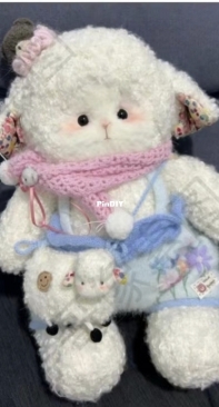 Knit  Sheep - Author Unknown - Chinese