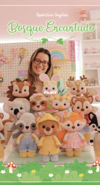 Encanto de Menina - Bianca Mendes - Enchanted Forest - Bosque Encantado - Portuguese