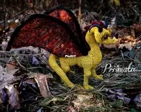 Prismatic Fiber and Art - Dani Leto/Danielle Renée Letourneau - Desert Dragon