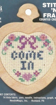 Needle Magic Inc. NMI Stitch N Frame 244 - Come In
