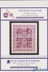 Blue Ribbon Designs BRD-106 - Redwork Garden - A Floral Sampler