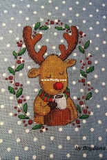 Design of Maria Brovko "Christmas deer" by Bo