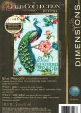 Dimensions 70-65146 Blue Peacock xsd