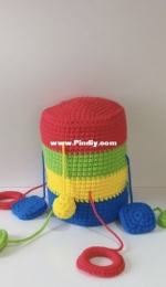 Círculo SA - Amigujumi - Juliana Penhorate  - Educational toy -  Brinquedo Educativo - Portuguese - Free