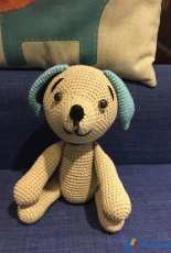 dog amigurumi