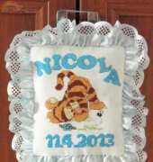 Birth sampler baby tigger