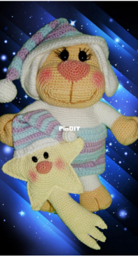Tines Häkelstube - Christine Schneider - Sammy the sheep - Sammie de droombeer - Dutch - Translated