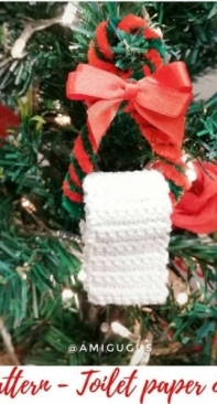 Amigugus - Ana Fouto - Toilet paper Ornament - Free