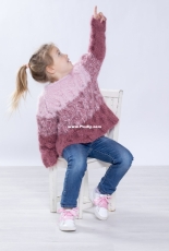 Dale Gull 362-03 Honeycombgenseren i Mørk Gammelrosa til Barn by Line Langmo by House of Yarn – Norwegian – free