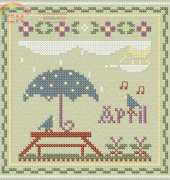 Little House Needleworks LHN April Monthly Ornie PCS + XSD
