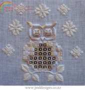 Laura J. Perin Designs - Hardanger Owl