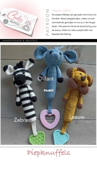 CuteDutch - Stefanie Trouwborst - Squeaky Pluches - Piepknuffels - Dutch
