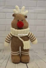 Knitting By Post - Festive Friends Reindeer