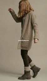 No Plain Jane Cardigan by WOOLADDICTS Design Team - English, Dutch, French, German