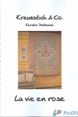 Kreuzstich & Co-La Vie en Rose by Kerstin Diekmann-German