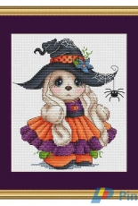 Svetlana Sichkar 3019 Halloween Bunny