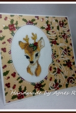 Finished - Sleight Bells Ring - Vixen / Maria Diaz / Cross Stitcher january 2019