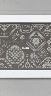 Modern Folk Embroidery - Sarah Storrs 1795  XSD+PCS