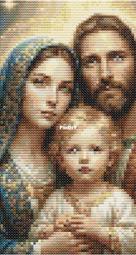 Holy Family/ Sagrada familia  by María Nieves