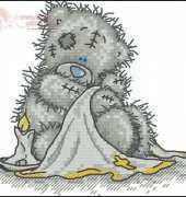 Anchor  Me To You Tatty Teddy TT110 - Teddy with Blanket