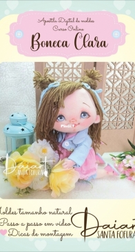 Daiart Santa Fofura - Dai Marques - Doll Clara - Portuguese