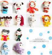 Butter Bear Made - Butterbearmade - Ahmaymet - May Ahmaymet - Zodiac 2012 - Aries, Gemini, Cancer, Leo, Virgo, Libra, Scorpio, Sagittarius, Capricorn, Pisces
