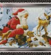 Grans Stitch Niche - Critters Christmas - Free