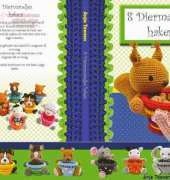 Anja Toonen - 8 Animal Baskets  - 8 Diermandjes Haken - Dutch